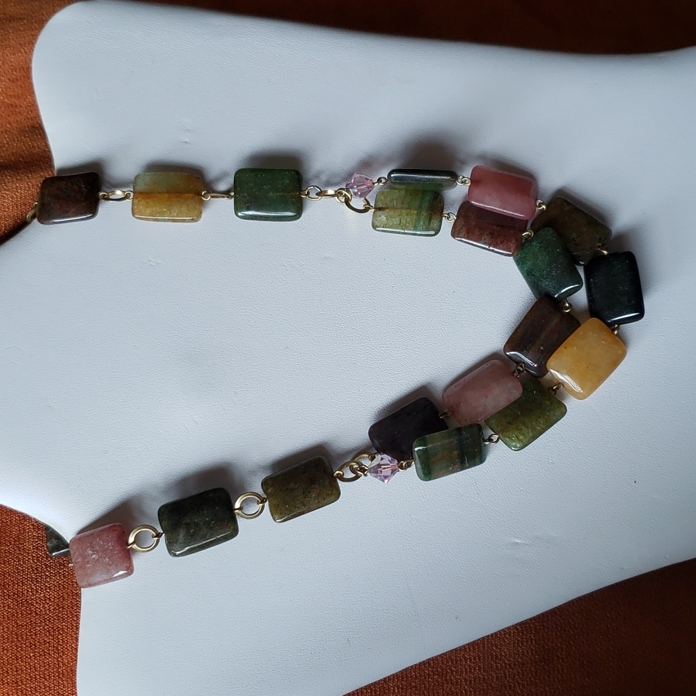 Beaded Statement Necklace
